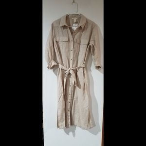 Midi shirt dress - H&M